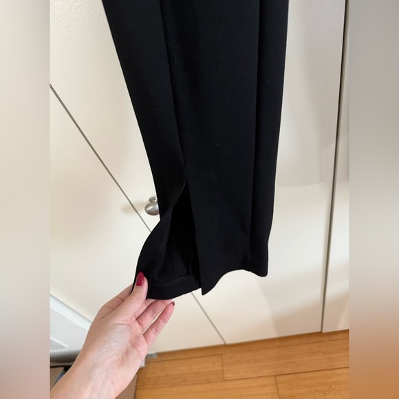 Emory Park black Front Slit Leggings - Picture 2 of 5